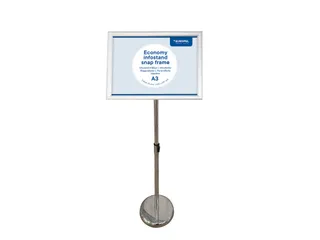 Infostandaard Europel Economy 25mm A3 Zilver - 2