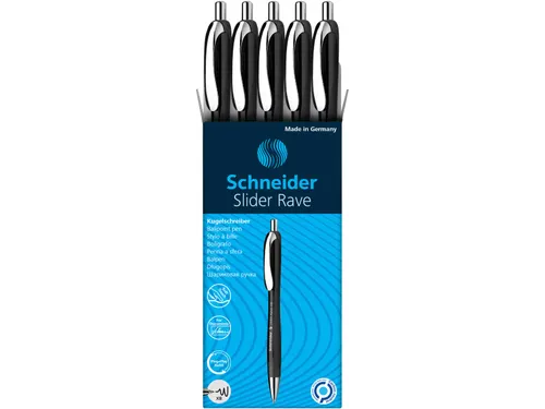Balpen Slider Rave XB zwart