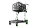 vouwbare winkelwagen,draagverm. 60kg,2etage(s),HxLxB 1025x890x550mm