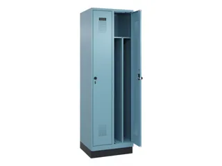 locker voor scheiding van kleding,HxBxD 1950x600x500mm,2vak - 1