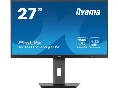 XUB2797QSN-B2 IIYAMA ProLite Monitor 27 inch 2560x1440 LED UHD E