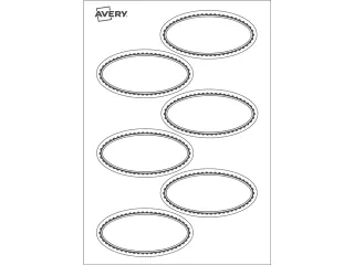 Etiket Zweckform 55x30mm - 2