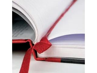 Notitieboek Oxford Black n' Red A4 96vel blanco zwart - 3