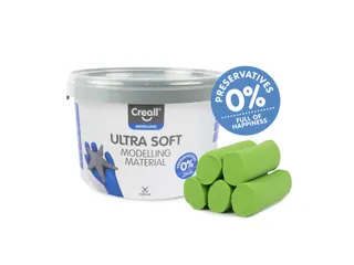 Klei Creall Play-it Ultra Soft helder groen 1100 gram - 3