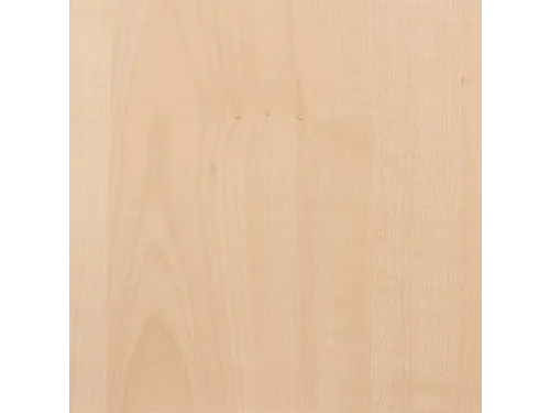 vergadertafel HxBxD 72x200x80cm vatvormig 4voeten Esdoorn Alu