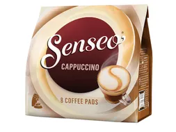 Koffiepads Douwe Egberts Senseo cappuccino 8 stuks