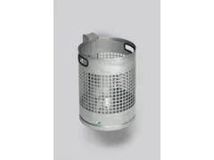 Afvalbak 30 Liter H X Ø 460x 330mm Draadgaaswand Staal Mosgroen