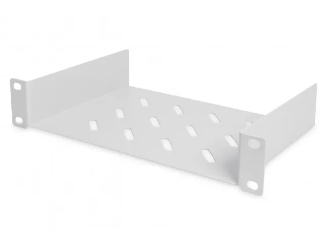 Netwerk Set 254mm 10'' 12HE 312x300mm Grijs En Div. Componenten