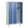 schoollocker,HxBxD 1630x900x500mm,3vak,vak B 300mm,cil.-slot,voeten
