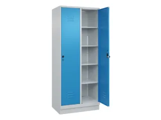 wasgoedverdeelkast,HxBxD 1950x800x500mm,vak B 400mm,draaigrendel - 2