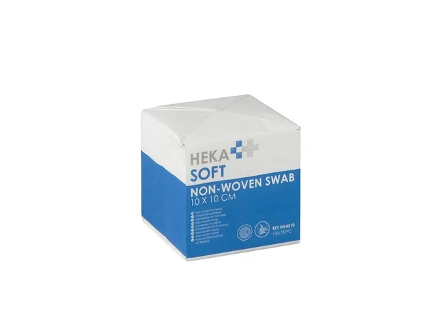 Compresse Nw Heka Soft 10x10cm stérile