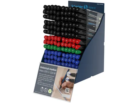 Marqueur universel Schneider Maxx 220/224 SIS display 120 pcs. NL-FR