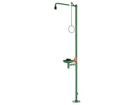 Plens-/Oogdouche,2Sproeikoppen Vast M. Wasbak,50L/Min