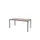 Domino Basic Tafel Vaste Hoogte 1600x800mm Hav/Kers 25mm Zwart 4-Poots
