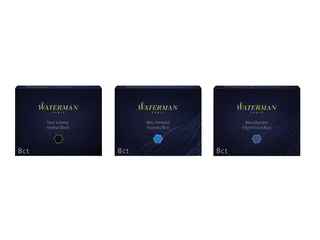 Inktpatroon Waterman lang Florida Blauw 8 stuks - 5