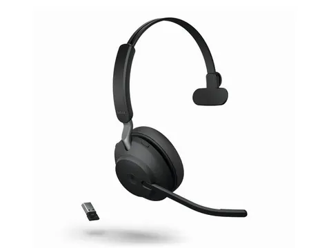 Jabra Evolve2 65 MS Mono Bluetooth Headset USB-A Zwart