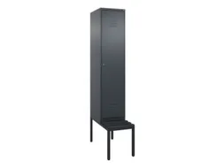 locker met bank,HxBxD 2120x400x815mm,1vak,vak B 400mm,cil.-slot