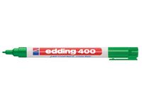 Viltstift edding 400 rond groen 1mm