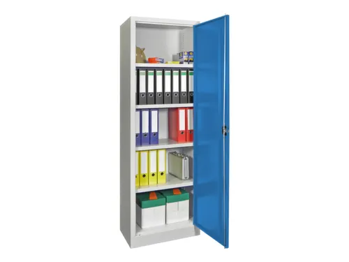 universele kast,HxBxD 1950x640x400mm,RAL7035,front RAL5012