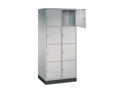 grootvolume-lockersysteem,HxBxD 1950x820x600mm,2x4vakken,cil.-slot