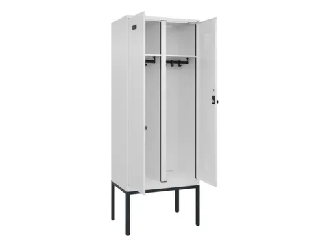 locker voor scheiding van kleding,HxBxD 2120x800x500mm,2vak