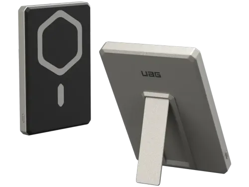 Ultra Slim MagSafe Powerbank 20W met Standaard 5.000mAh Titanium