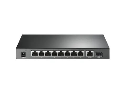 Tl-Sg1210P 10-poorts Gigabit Desktopswitch met 8-poorts PoE+