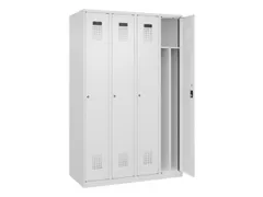 locker voor scheiding van kleding,HxBxD 1850x1200x500mm,4vak