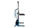 élévateur électrique,force 200kg,plateforme Lxl 600x470mm,4 roul.