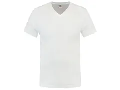 T-shirt 101005 Wit Korte Mouwen Maat M