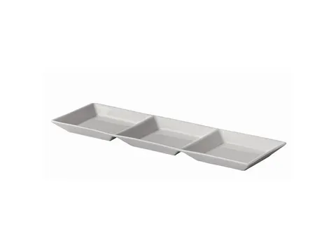 Schaal Yoga Palmer Royal Ivory 3-vaks 32x10cm doos 8st