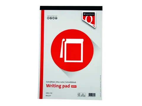 Schrijfblok Huismerk Quantore A4 Netto Blanco 60 Gram Voordeelbundel
