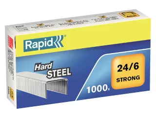 Nieten Rapid 24/6 staal strong 1000 stuks - 1