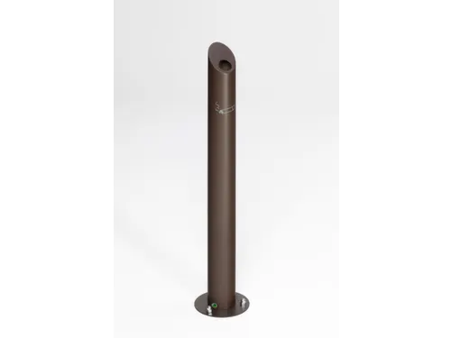 Staande Asbakzuil 4.2 liter 1000mm Deep-Brown Rvs