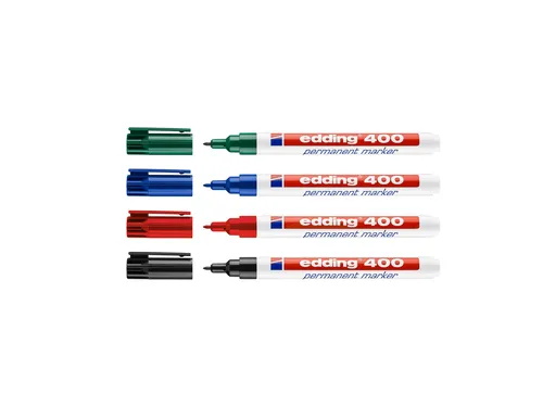 Viltstift edding 400 creatief rond 1mm assorti
