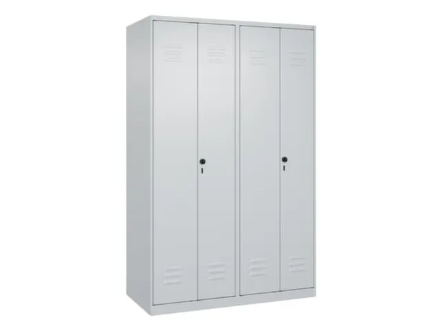 PBM-locker,HxBxD 1850x1200x500mm,4vak,vak B 300mm,draaigrendel