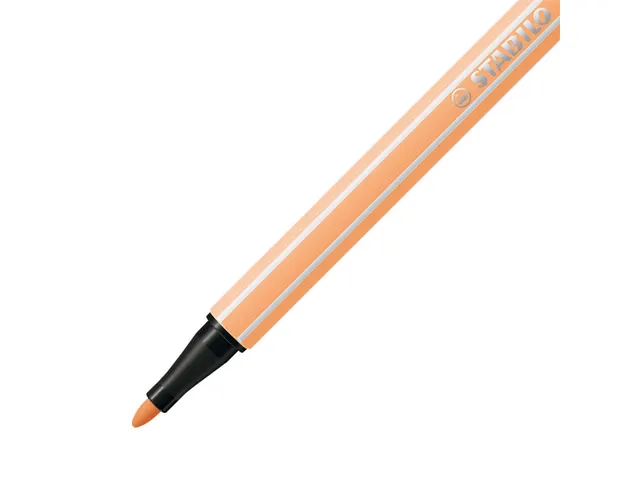 Viltstift STABILO Pen 68/25 medium pastel oranje