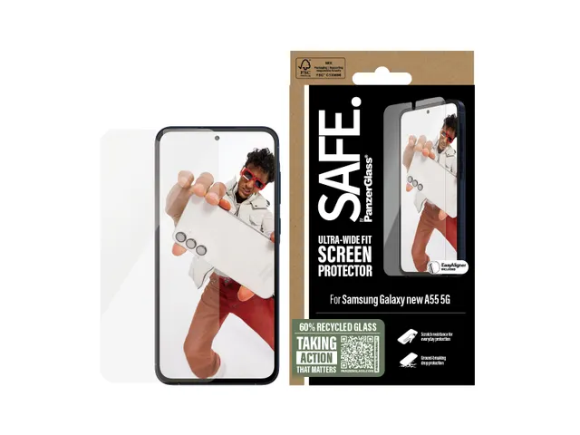 PanzerGlass SAFE. by Screen Protector Samsung Galaxy A56 5G | Ultra