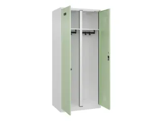 locker voor scheiding van kleding,HxBxD 1850x800x500mm,2vak - 1