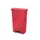 Pedaalemmer Slim Jim Step On Front Kunststof 68 Liter Rood
