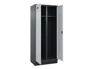 locker voor scheiding van kleding,HxBxD 1950x800x500mm,2vak - 1