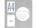 Akte envelop Raadhuis 229x324mm C4 wit gegomd krimp a 10 stuks