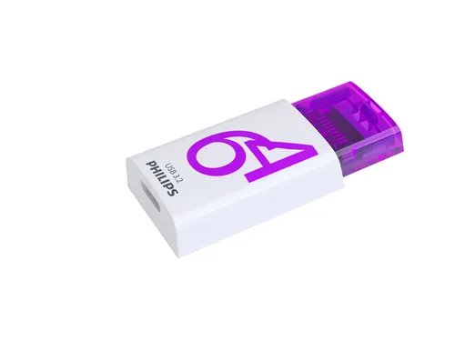 USB stick 3.2 Philips Click USB-C 64GB paars