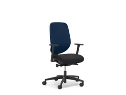 Giroflex Bureaustoel 353 met automatic-move mechanisme Blauw