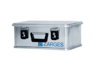 Aluminium Transportkist 24l Hxlxb 200x500x340mm 2 Clipsluitingen - 2