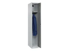 locker,HxBxD 1850x300x500mm,1vak,vak B 300mm,cil.-slot,staand op vloer