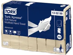 Tork 130299 Xpress H2 Soft Natural Multifold Handdoek 2-laags