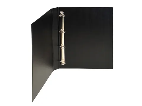 Ringmap A4 P 4 ringen 25mm Zwart