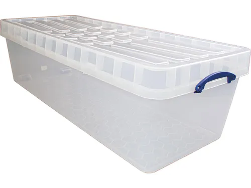 Opbergdoos 134 Liter XL Transparant Stapelbaar