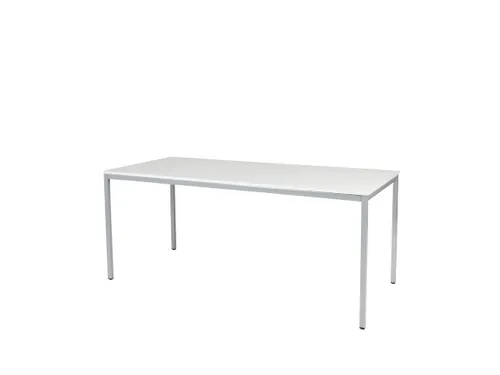 Domino Basic Tafel Vaste Hoogte 1800x800mm Grijs 25mm Alu 4-Poots